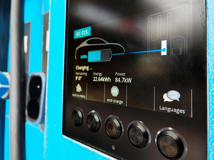 Preventing EV Charger Display Blackening in the Sun