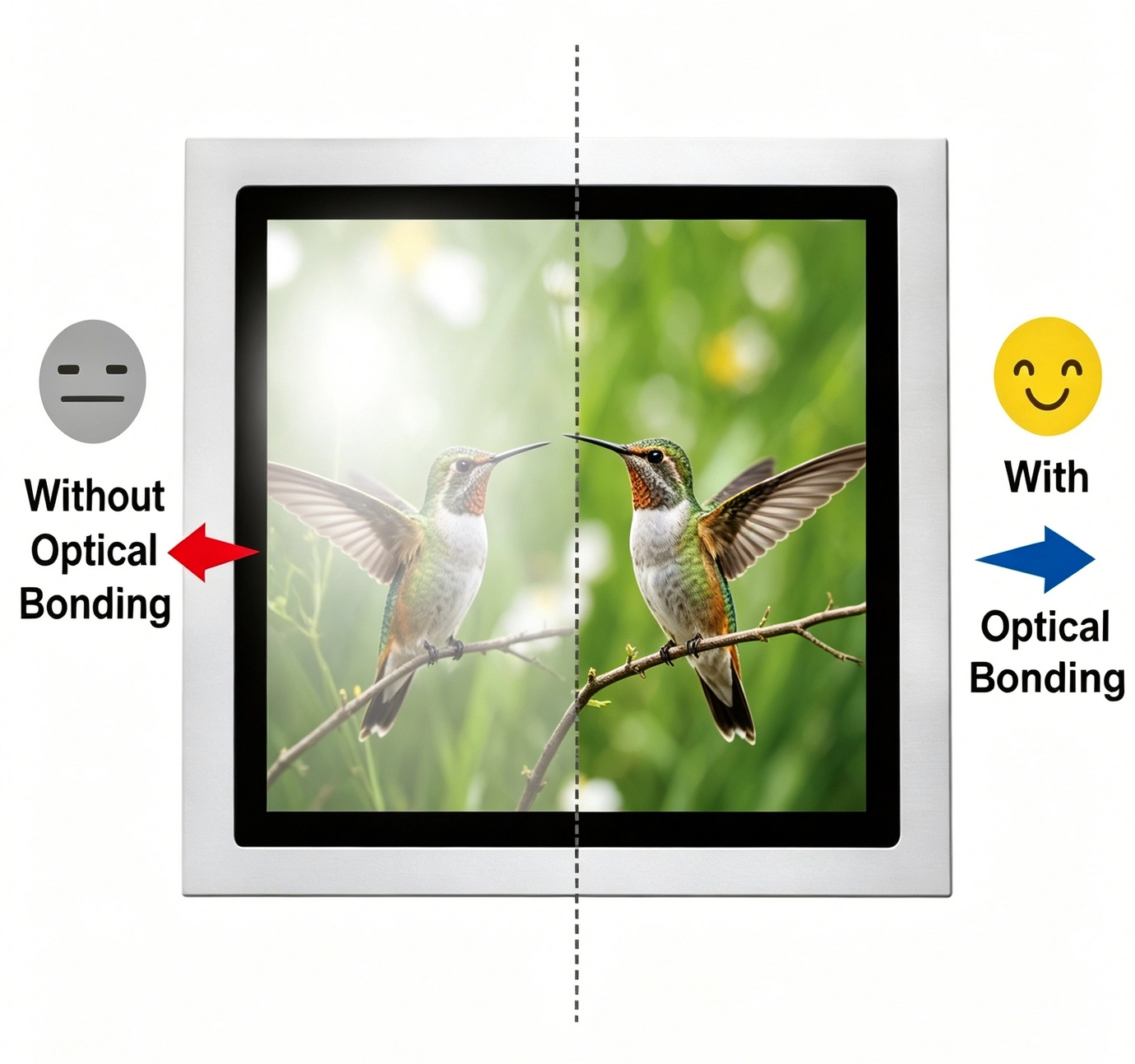 Stop Display Fogging with Optical Bonding