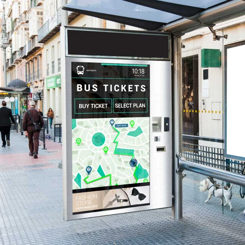 Outdoor Wayfinding Kiosks for Public Spaces